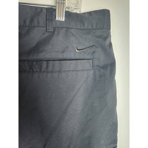 Nike Men's Golf Dri-fit Shorts cargo pockets sz 36 charcoal casual modest - Picture 4 of 9